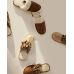 Кімнатні тапочки COMFY коричневі унісекс